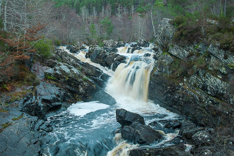 Schotland, natuur, waterval